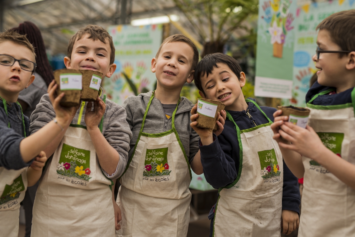 Semaine Du Jardinage à L'école 2023 La semaine du jardinage pour les écoles : présentation & partenaires