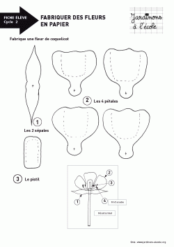 Fabriquer des fleurs en papier